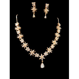 Rose Gold Necklace set